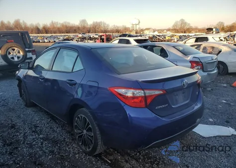 2016 Toyota Corolla L from USA, damaged, VIN 5YFBURHEXGP477553